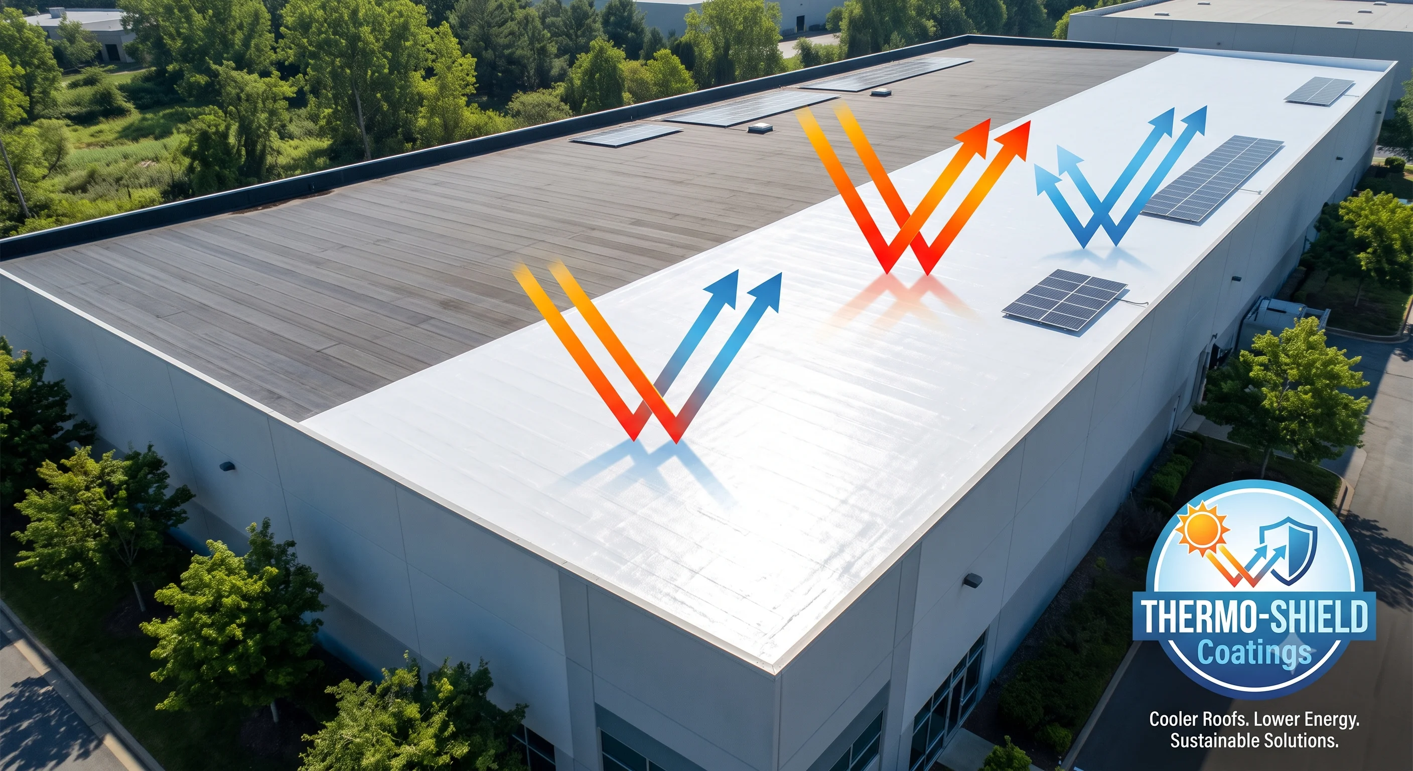 Heat Proof Reflective Coating